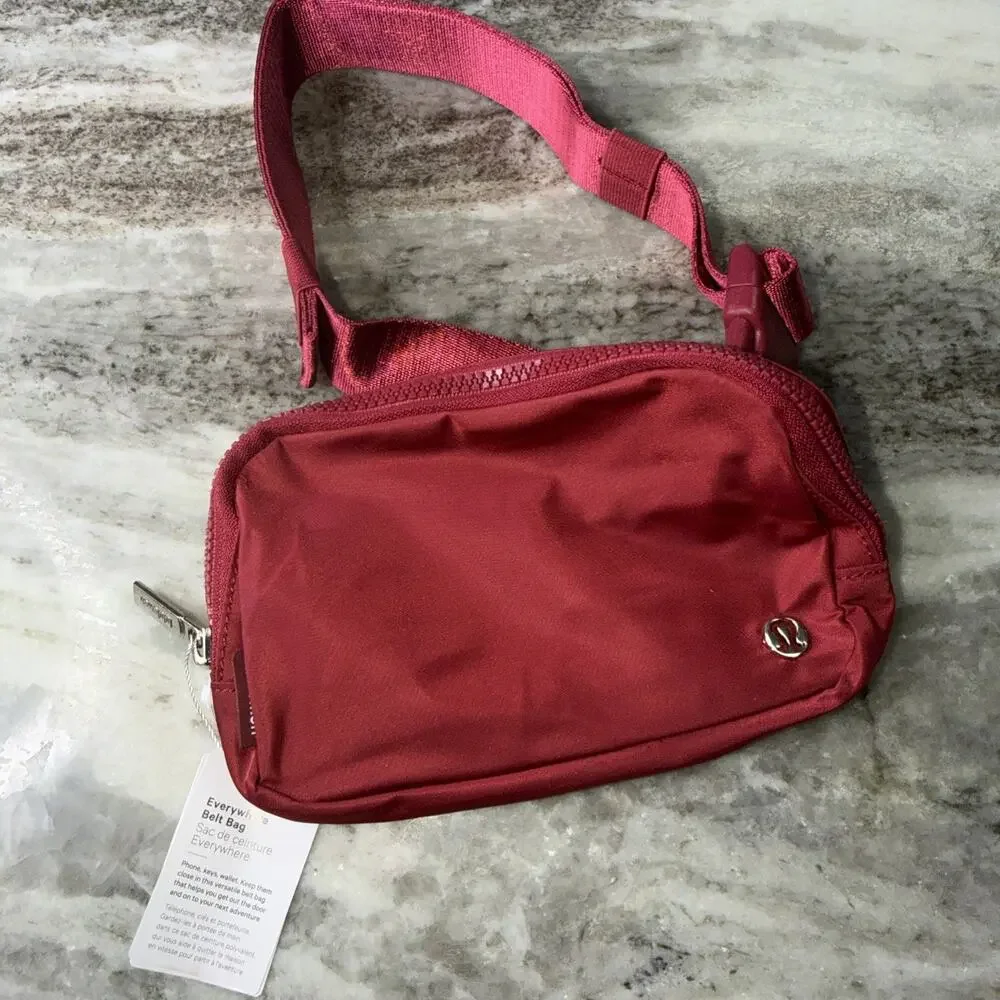 Lululemon Everywhere Belt Bag 1L- RED NWT (Aa23)